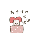 大人女子。優しいお色。（個別スタンプ：4）