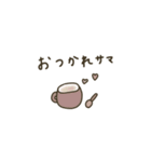 大人女子。優しいお色。（個別スタンプ：13）