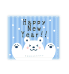 北欧風♡喪中＆寒中＆年賀状じまいの挨拶（個別スタンプ：19）