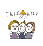mottoのなかよしスタンプ♡丁寧（個別スタンプ：3）