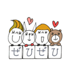 mottoのなかよしスタンプ♡丁寧（個別スタンプ：27）