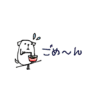mottoの白豆犬♡日常（個別スタンプ：23）