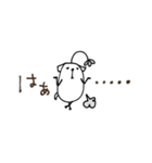 mottoの白豆犬♡日常（個別スタンプ：25）