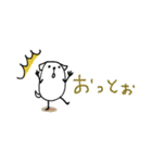 mottoの白豆犬♡日常（個別スタンプ：28）