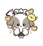 愛犬ワンコdeカフェ♡犬の日【挨拶】（個別スタンプ：19）