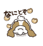 愛犬ワンコdeカフェ♡犬の日【挨拶】（個別スタンプ：22）