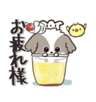 愛犬ワンコdeカフェ♡犬の日【挨拶】（個別スタンプ：25）
