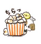 愛犬ワンコdeカフェ♡犬の日【挨拶】（個別スタンプ：30）
