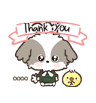 愛犬ワンコdeカフェ♡犬の日【カスタム】（個別スタンプ：9）