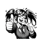 笑舞（エマ）ちゃんの日常（個別スタンプ：21）