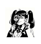 笑舞（エマ）ちゃんの日常（個別スタンプ：34）