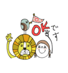 mottoのなかよしスタンプ♡敬語（個別スタンプ：17）