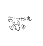 mottoの左手スタンプ♡（個別スタンプ：21）