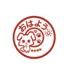 愛犬ワンコdeはんこ【改正版】♡マルチーズ（個別スタンプ：10）