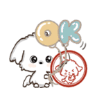 飛び出す♪ワンコdeはんこ♡ハッピー毎日（個別スタンプ：4）