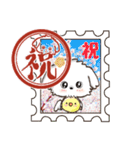 飛び出す♪ワンコdeはんこ♡ハッピー毎日（個別スタンプ：18）