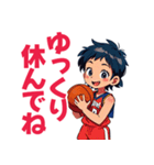 かわいいバスケプレイヤー2（個別スタンプ：33）