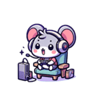 ねずみげーみんぐ（個別スタンプ：1）
