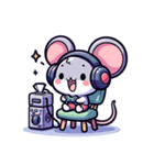 ねずみげーみんぐ（個別スタンプ：3）