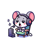 ねずみげーみんぐ（個別スタンプ：4）