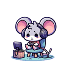 ねずみげーみんぐ（個別スタンプ：9）