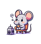 ねずみげーみんぐ（個別スタンプ：11）
