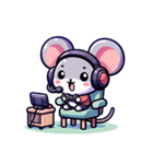 ねずみげーみんぐ（個別スタンプ：13）