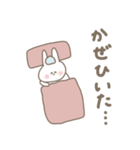 うさぎだけ。冬編。（個別スタンプ：19）