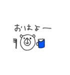 mottoの左手スタンプ♡サクッと（個別スタンプ：1）