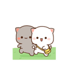 もちもち動くももねこちゃん 12(Version12)（個別スタンプ：2）