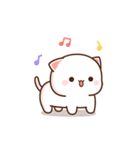 もちもち動くももねこちゃん 12(Version12)（個別スタンプ：6）