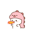 もちもち動くももねこちゃん 12(Version12)（個別スタンプ：10）