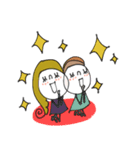 mottoのなかよしスタンプ♡なかよし（個別スタンプ：6）