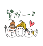 mottoのなかよしスタンプ♡なかよし（個別スタンプ：7）