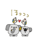 mottoのなかよしスタンプ♡なかよし（個別スタンプ：10）