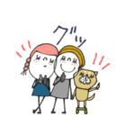 mottoのなかよしスタンプ♡なかよし（個別スタンプ：11）