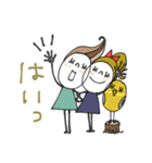 mottoのなかよしスタンプ♡なかよし（個別スタンプ：13）
