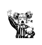エマ（笑舞）ちゃんの日常1【修正版】（個別スタンプ：5）