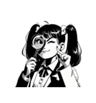 エマ（笑舞）ちゃんの日常1【修正版】（個別スタンプ：34）