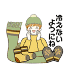 キュートなお団子ちゃん 15 ☆ やさしい冬（個別スタンプ：11）
