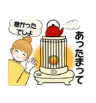 キュートなお団子ちゃん 15 ☆ やさしい冬（個別スタンプ：13）