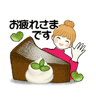 キュートなお団子ちゃん 15 ☆ やさしい冬（個別スタンプ：21）