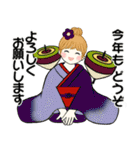 キュートなお団子ちゃん 15 ☆ やさしい冬（個別スタンプ：40）