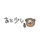 mottoの左手スタンプ♡冬（個別スタンプ：26）