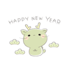お正月【辰年】クリスマス・寒中見舞い（個別スタンプ：4）