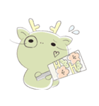 お正月【辰年】クリスマス・寒中見舞い（個別スタンプ：11）