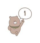 優しいお色のクマさん。冬編。（個別スタンプ：35）