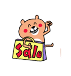 11月12月のくまさん（個別スタンプ：33）