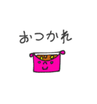 mottoの左手スタンプ♡動く（個別スタンプ：8）