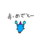 mottoの左手スタンプ♡動く（個別スタンプ：10）